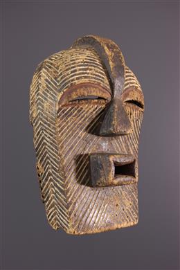 Stammeskunst - Songye Kikashi maske