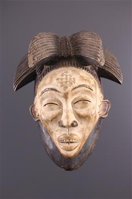 Stammeskunst - Punu Okuyi maske