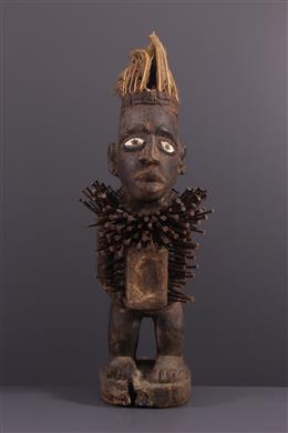 Stammeskunst - Kongo Vili Nkisi Nkondi statue