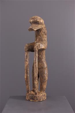 Stammeskunst - Zoomorphe Statue Gurunsi / Bwa