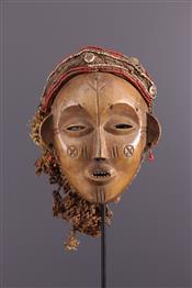 Masque africainOviMbundu maske