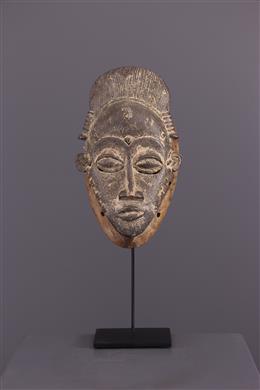 Stammeskunst - Baoule Maske