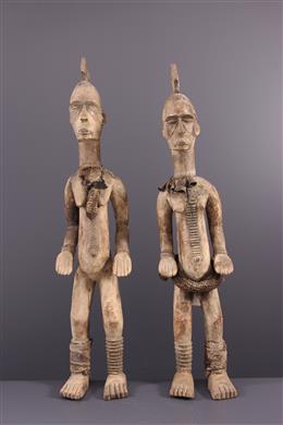 Stammeskunst - Igbo Statuen