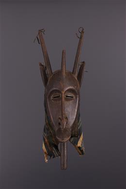 Stammeskunst - Bambara Maske