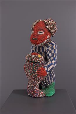 Stammeskunst - Bamoun Statuette