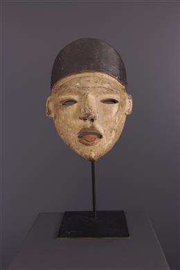 Stammeskunst - Yombe Maske