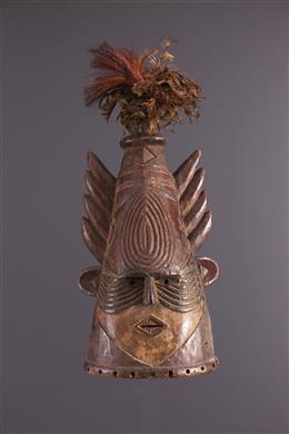 Stammeskunst - Igbo Maske