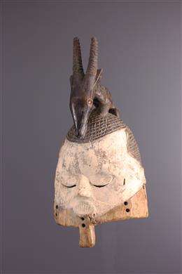 Stammeskunst - Suku Maske