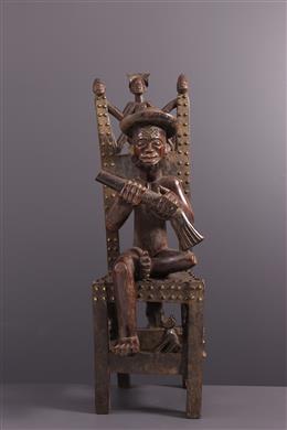 Stammeskunst - Chokwe Statue