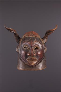 Stammeskunst - Boki Maske